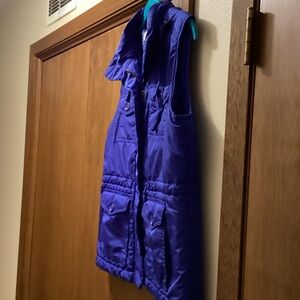 Liz Claiborne Royal Blue Puffer Vest size M